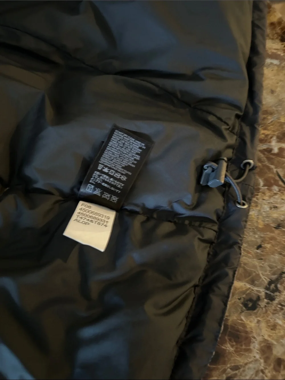 The North Face Two-Tone Gray Quilted Puffer Vest